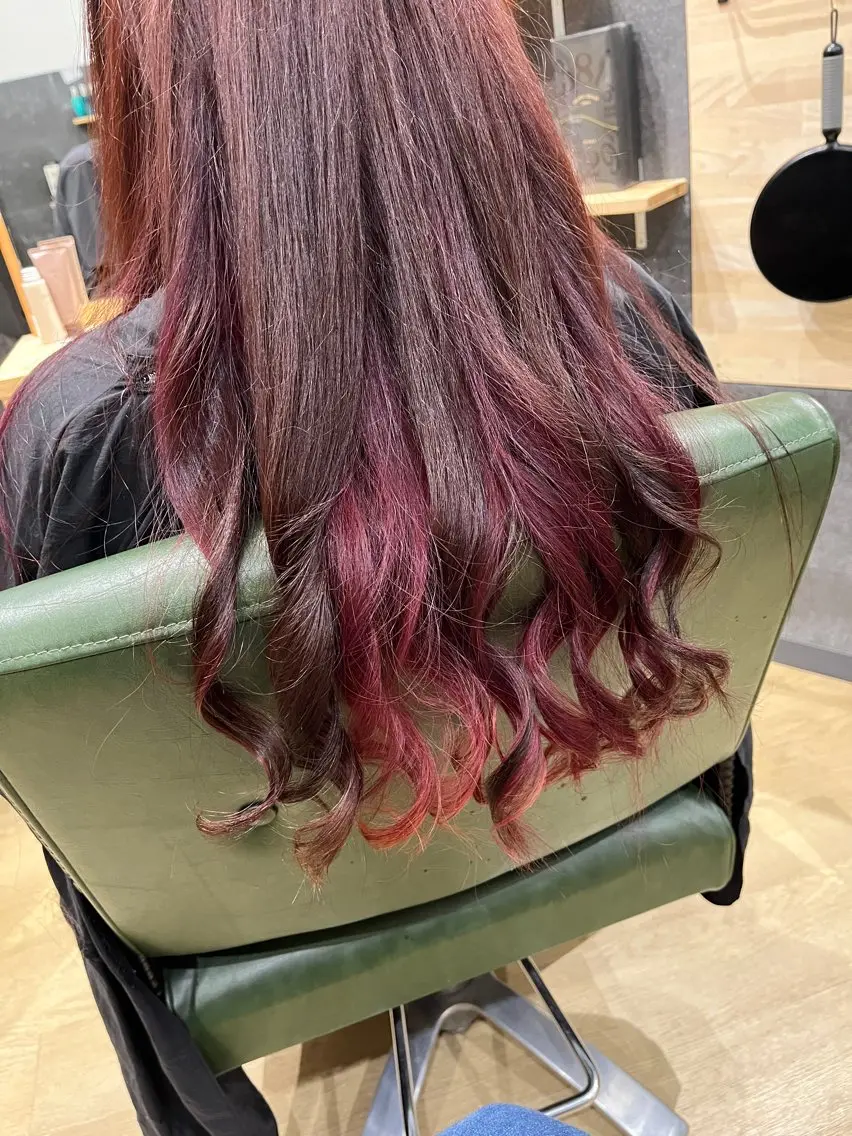 カラー インナーカラー 菊池 蓮のヘアスタイル