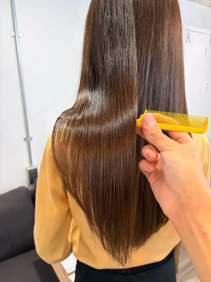 ロング 德永 海聖のヘアスタイル