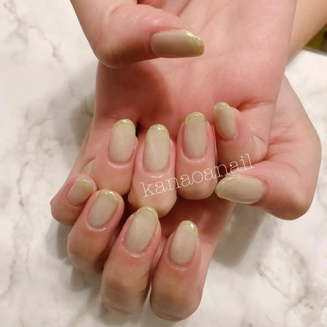 ネイル 地爪育成💅 kanaoanailのネイルデザイン