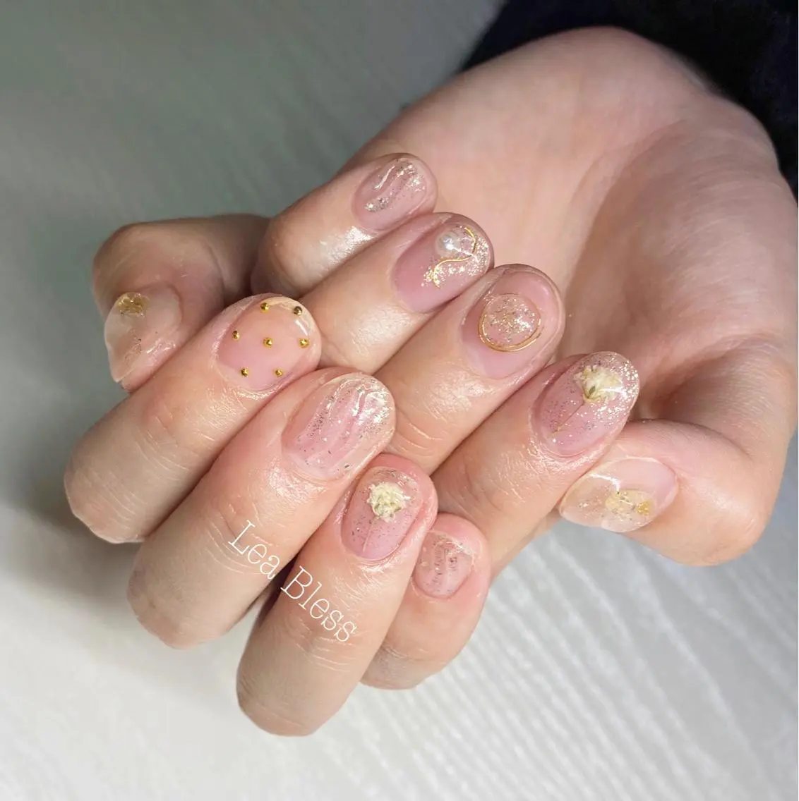 ネイル アートネイル Lea Bless 河原町のネイルデザイン