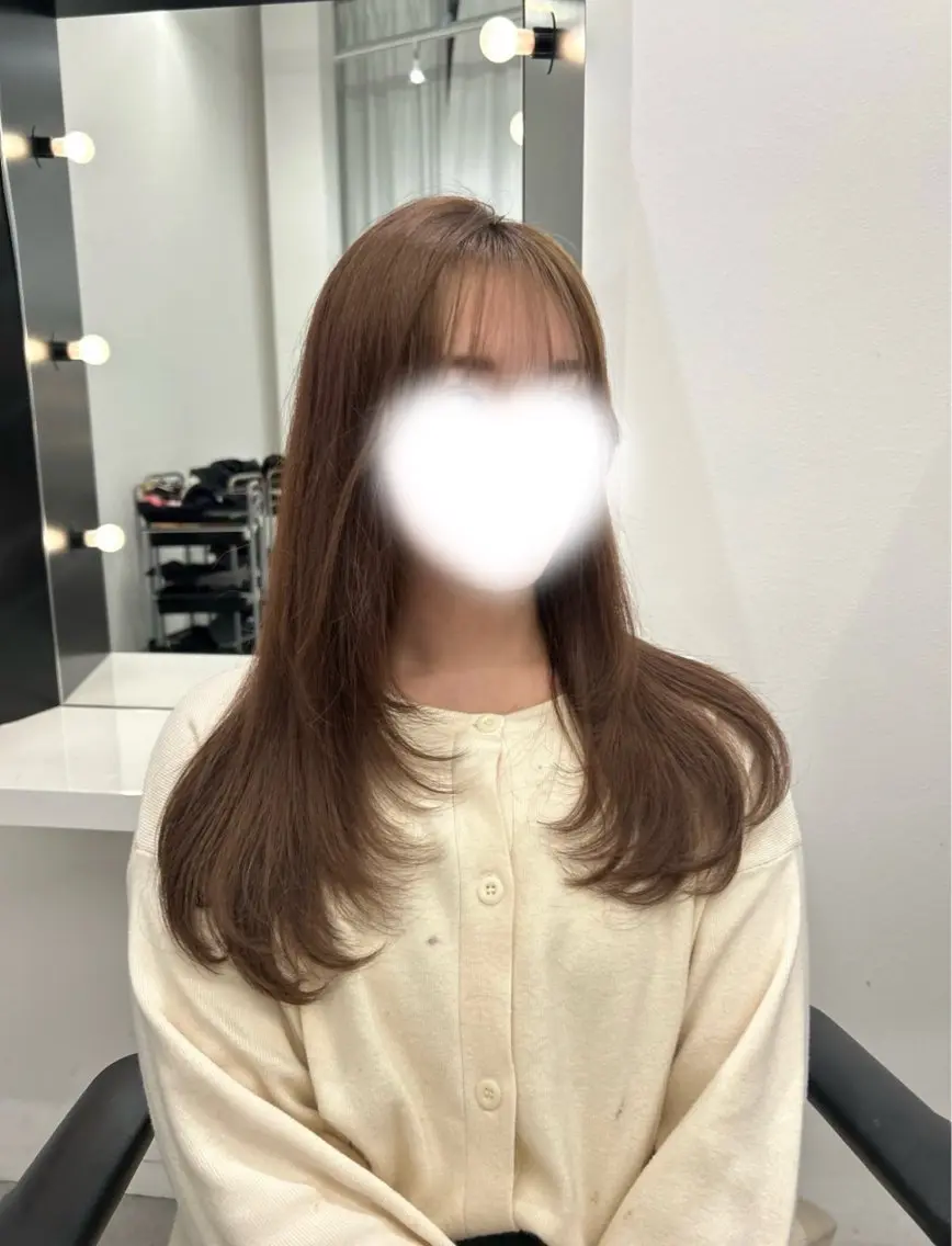 ロング 𝑅𝐸𝑁🎀✨/ レイヤーモデル募集中のヘアスタイル