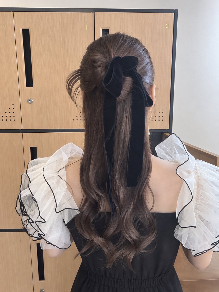 ロング ヘアセット CIEL岡山店／ Chida ⛄️のヘアスタイル
