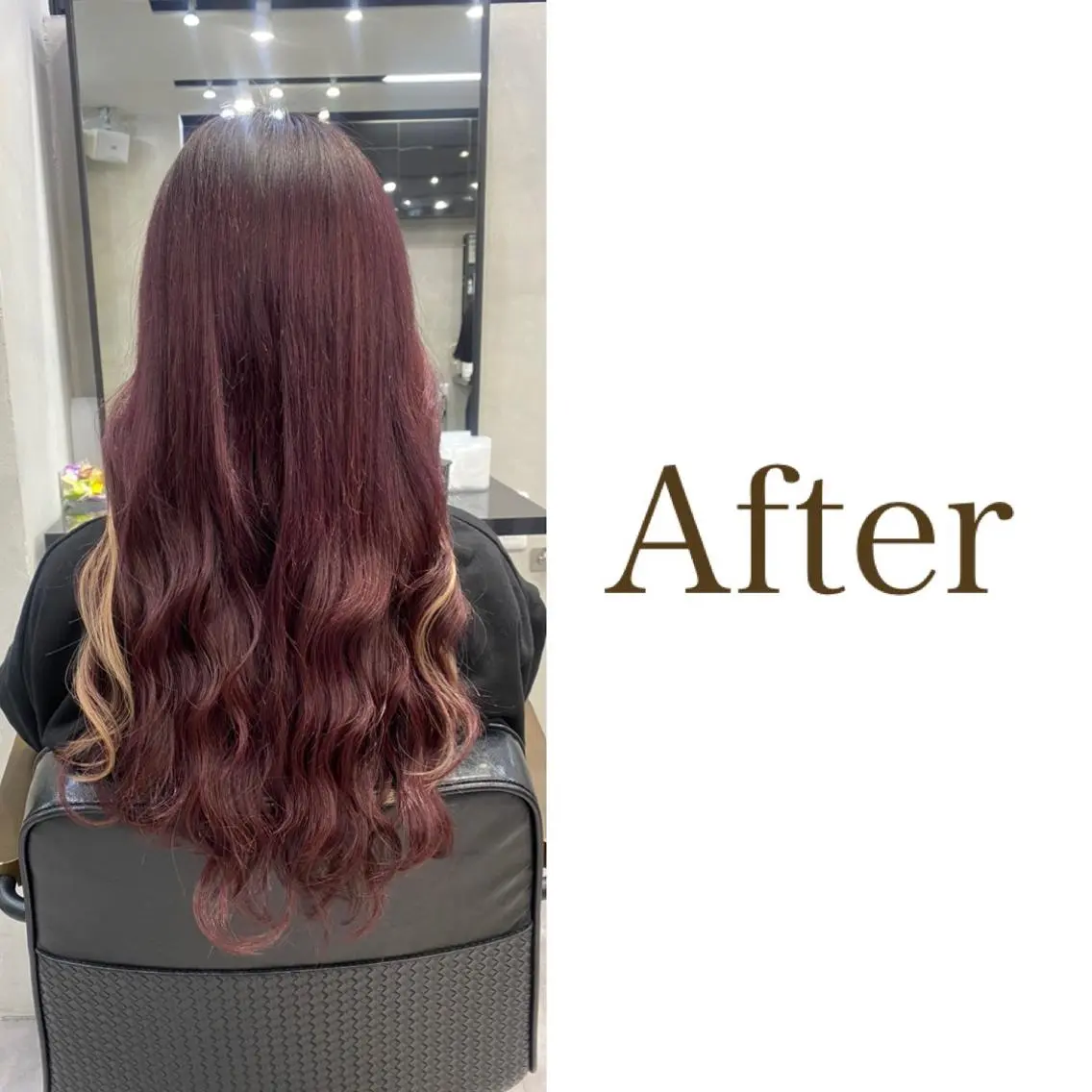 ロング カラー ヘアアレンジ FAAM Tsuneのヘアスタイル