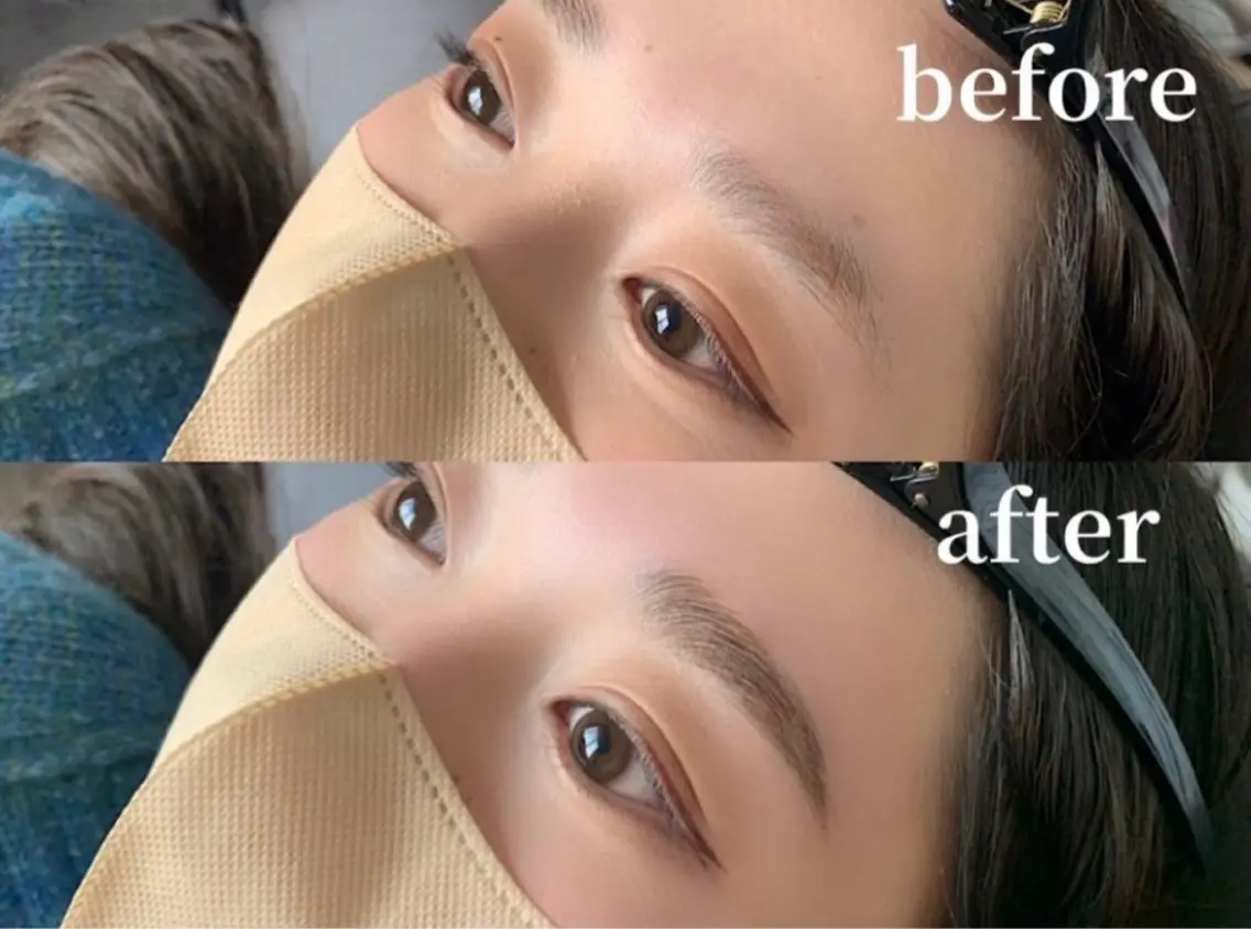 【眉毛難民向け】黄金比アイブロウスタイリング/眉毛wax💆🏻♀️の写真