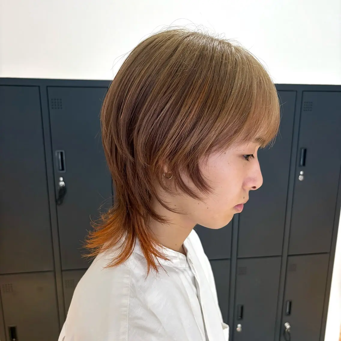 ショート メンズ カット ヘアカラー ハイライト🌗 パーマ/るきのヘアスタイル