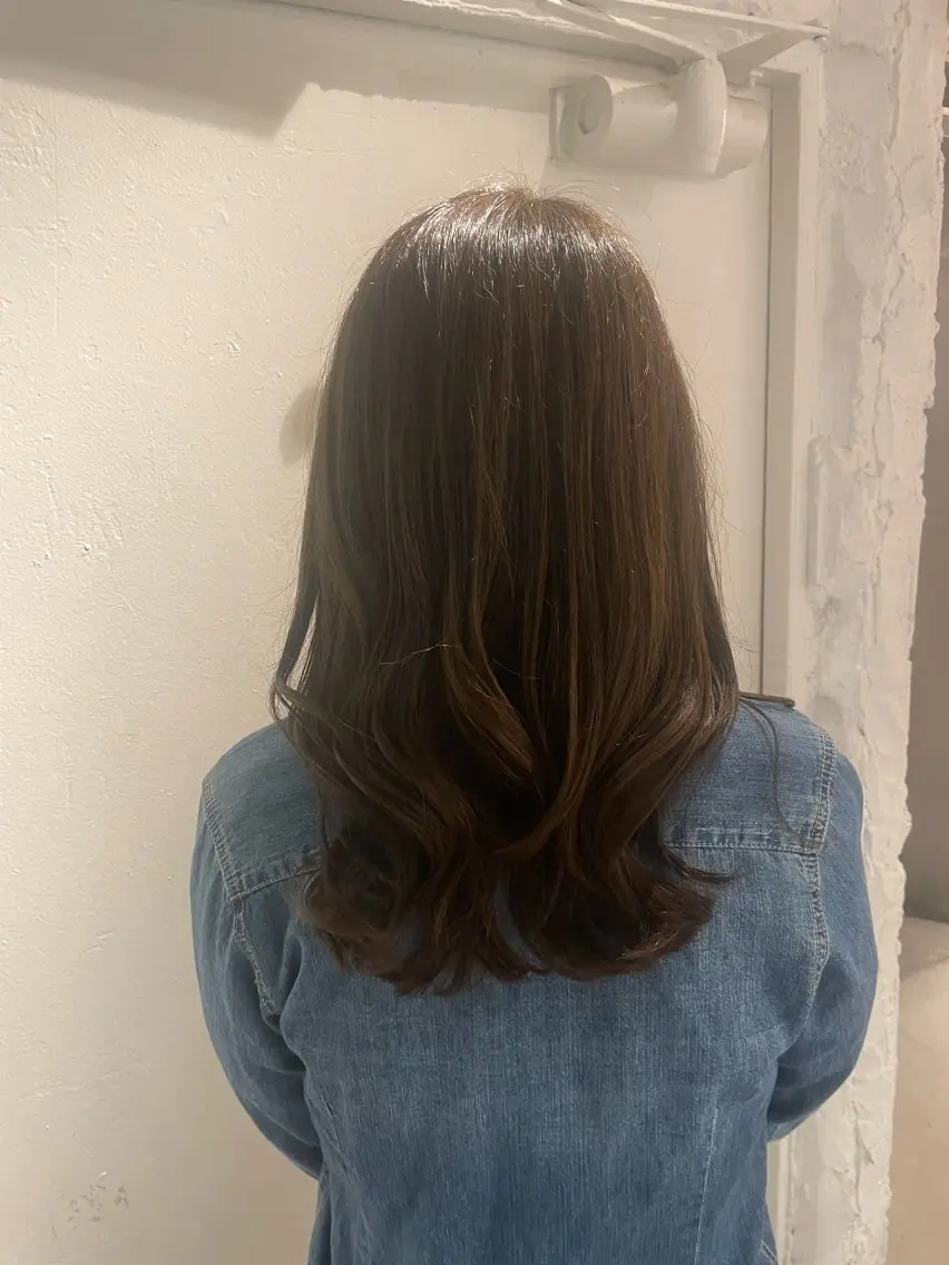 ロング カラー 🇨🇳ハイトーン ワンホン🇰🇷ななのヘアスタイル