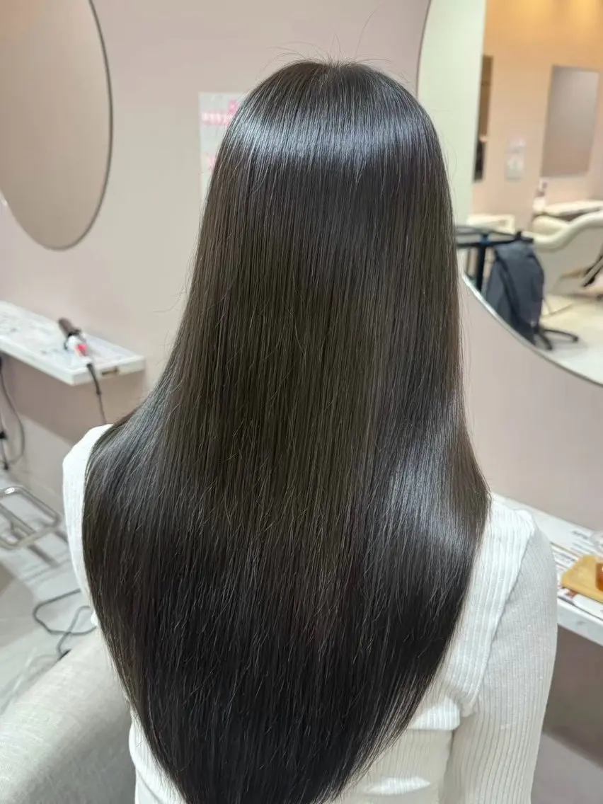 ロング 💎縮毛矯正💎 わかはのヘアスタイル