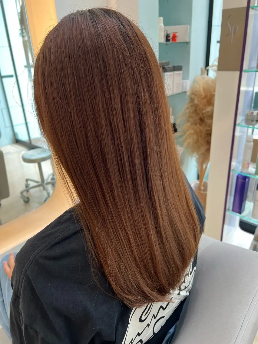 ミディアム カラー カット 堀井 凌平のヘアスタイル