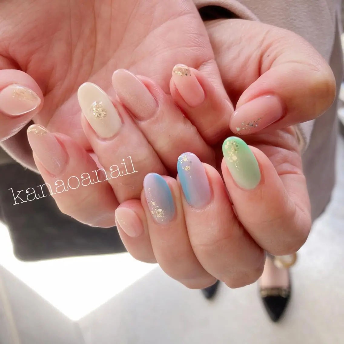 ネイル 地爪育成💅 kanaoanailのネイルデザイン