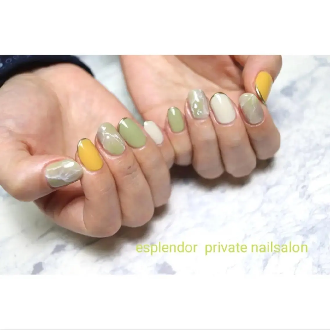 ネイル ニュアンスネイル esplendor  小野寺のネイルデザイン