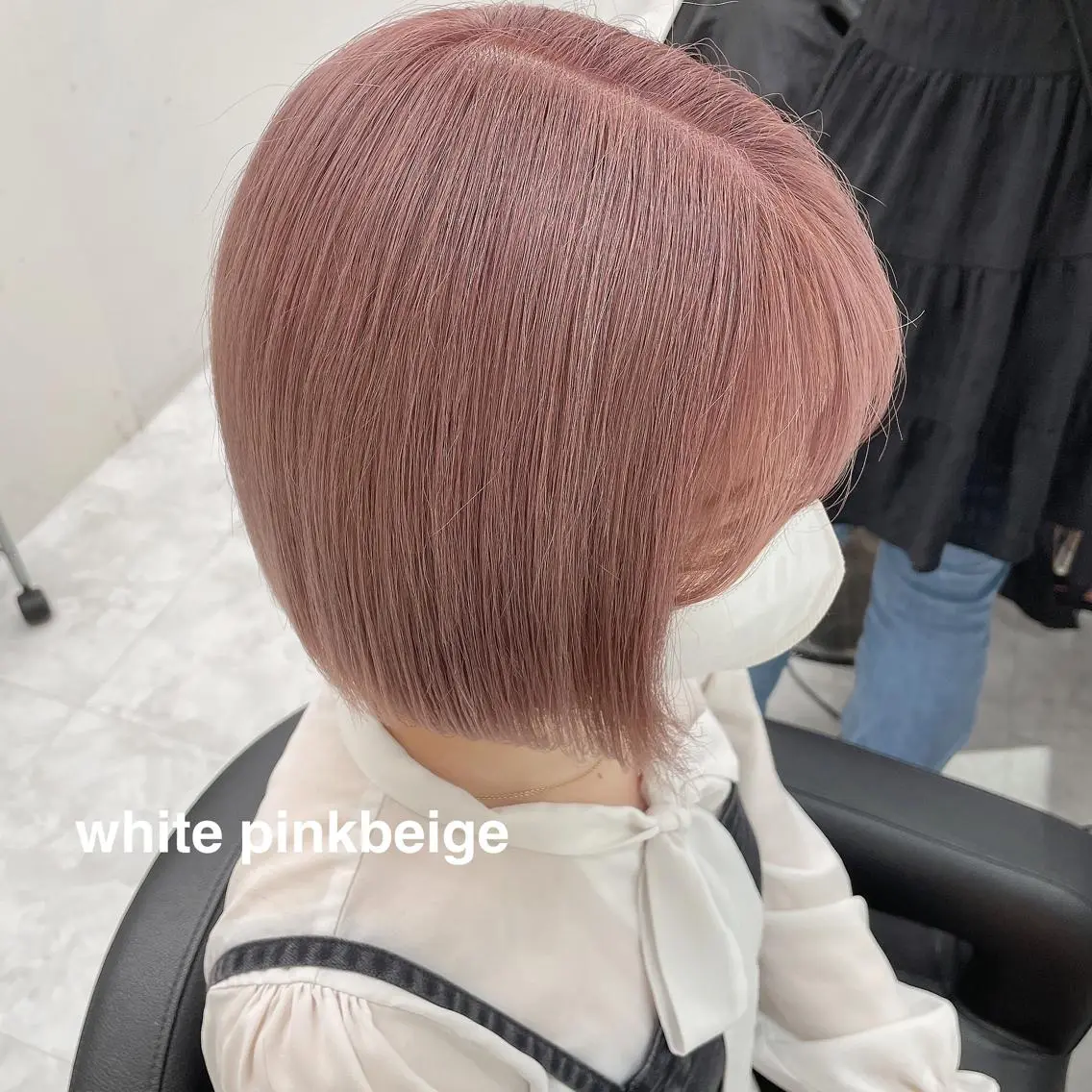 ショート カラー ヘアカラー 💗🤍透明感カラー 🤍💗kanonのヘアスタイル