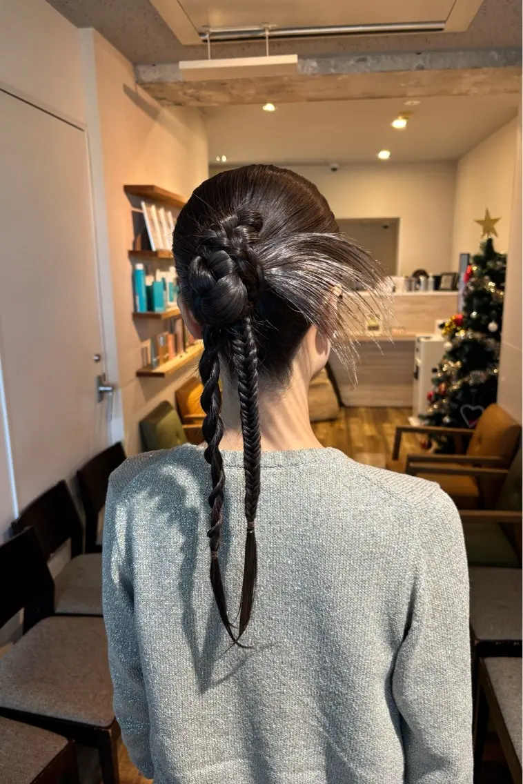 ロング ヘアセット 似合わせカット⌇ヘア セット⌇A i‎🤍のヘアスタイル