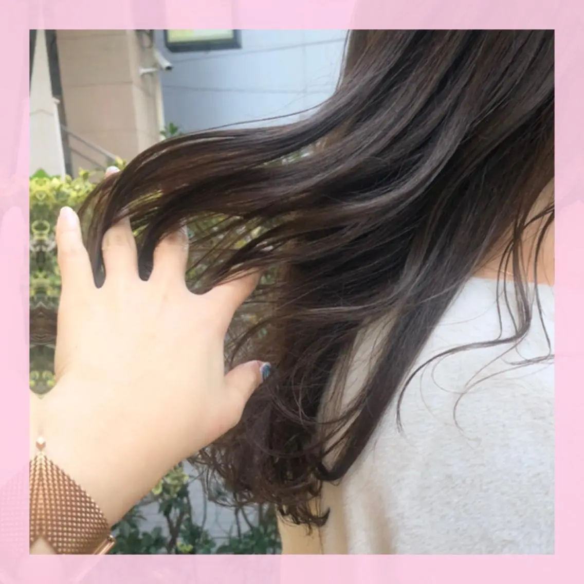 セミロング カラー カット ヘアカラー トリートメント 🍒前川 🍒のヘアスタイル