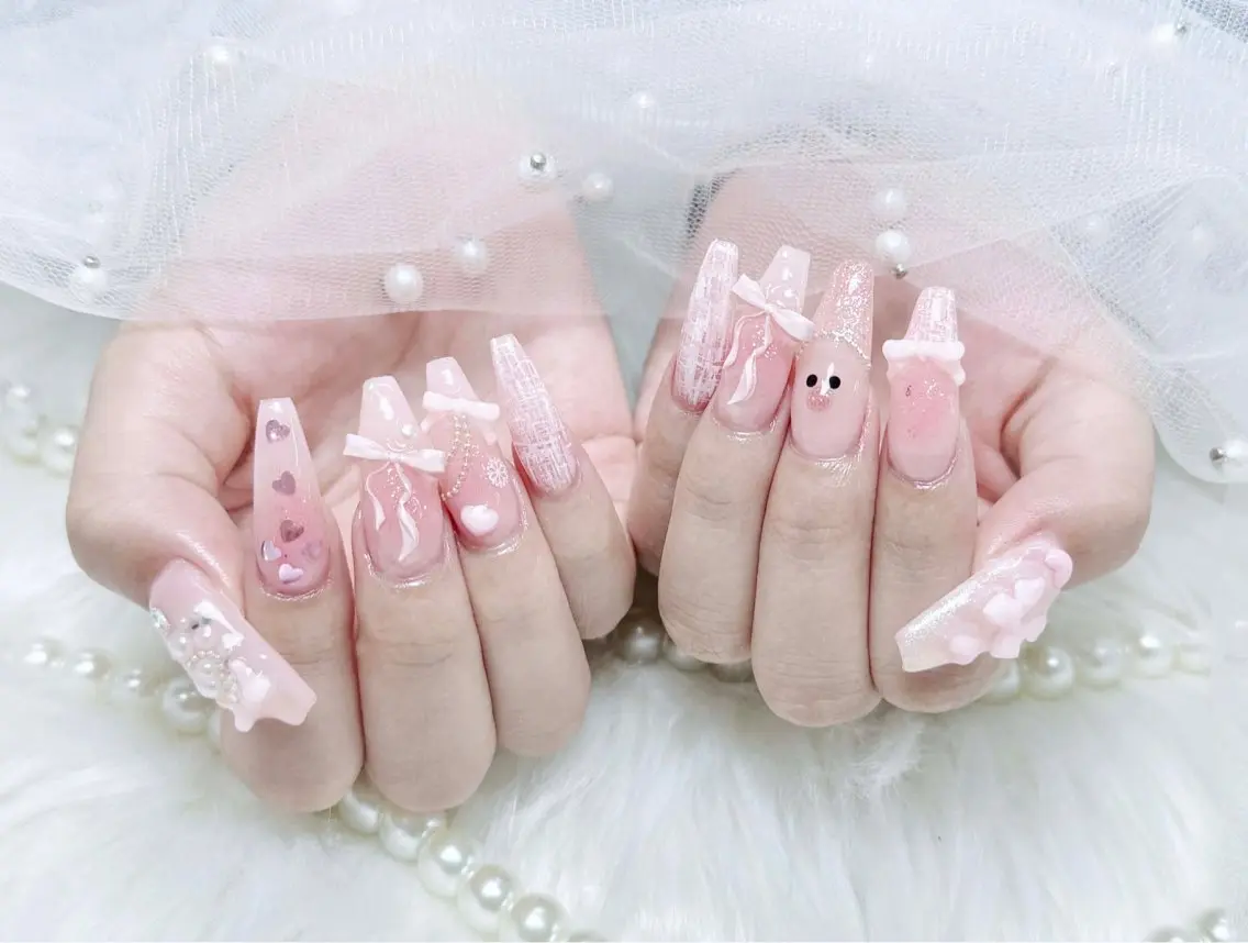 ネイル アートネイル オーロラネイル ブラウン ジェルネイル グラデーション ハンドネイル ハンドケア Nova Nailのネイルデザイン