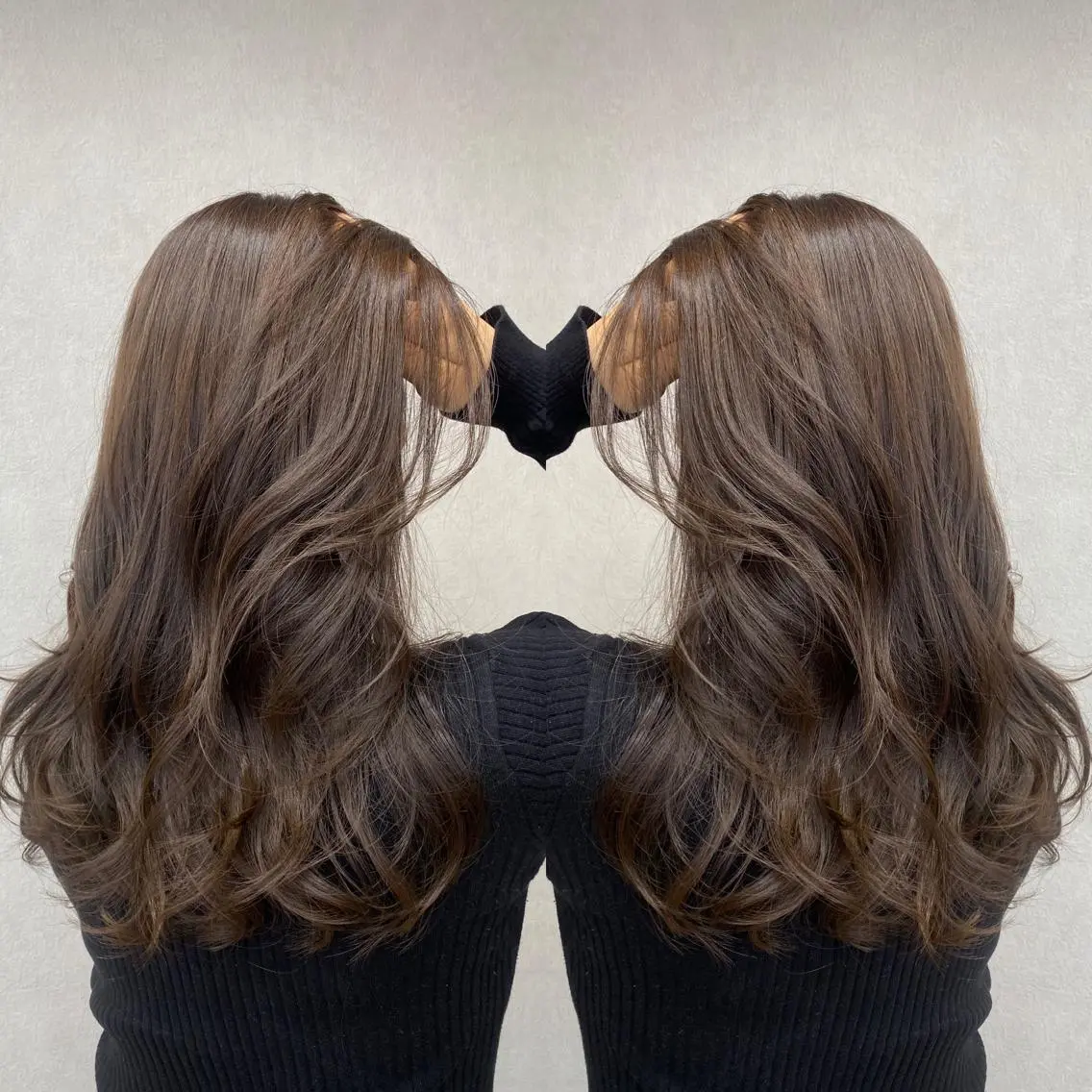 ロング カラー tocca 💜石田愛結💜のヘアスタイル