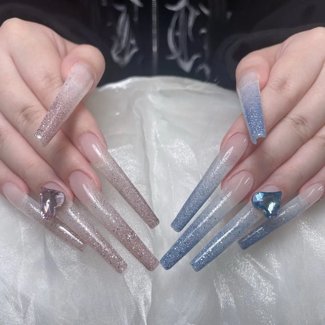ネイル 成人式 ジェルネイル ネイルチップ ハンドネイル MoMoA Nail ネイル長さ出し専門店のネイルデザイン