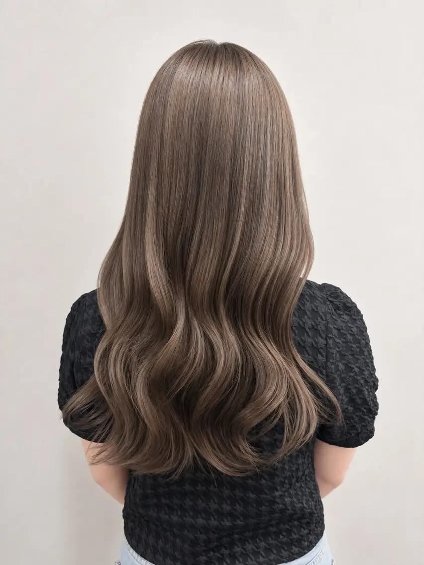 ロング ヘアカラー 爆モテ💘ハイトーン ×カラー🦄蓮華のヘアスタイル