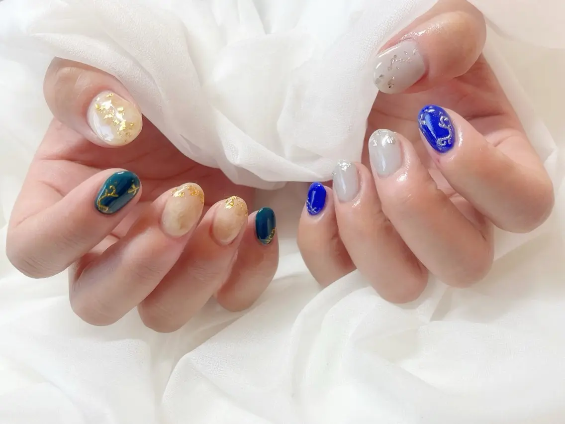 ネイル ハンドネイル アンジュ Yuriのネイルデザイン