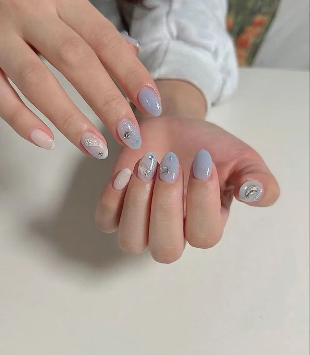 ネイル 長さ出し ジェルネイル 持ち込み ハンドネイル AMI NAIL 池袋のネイルデザイン