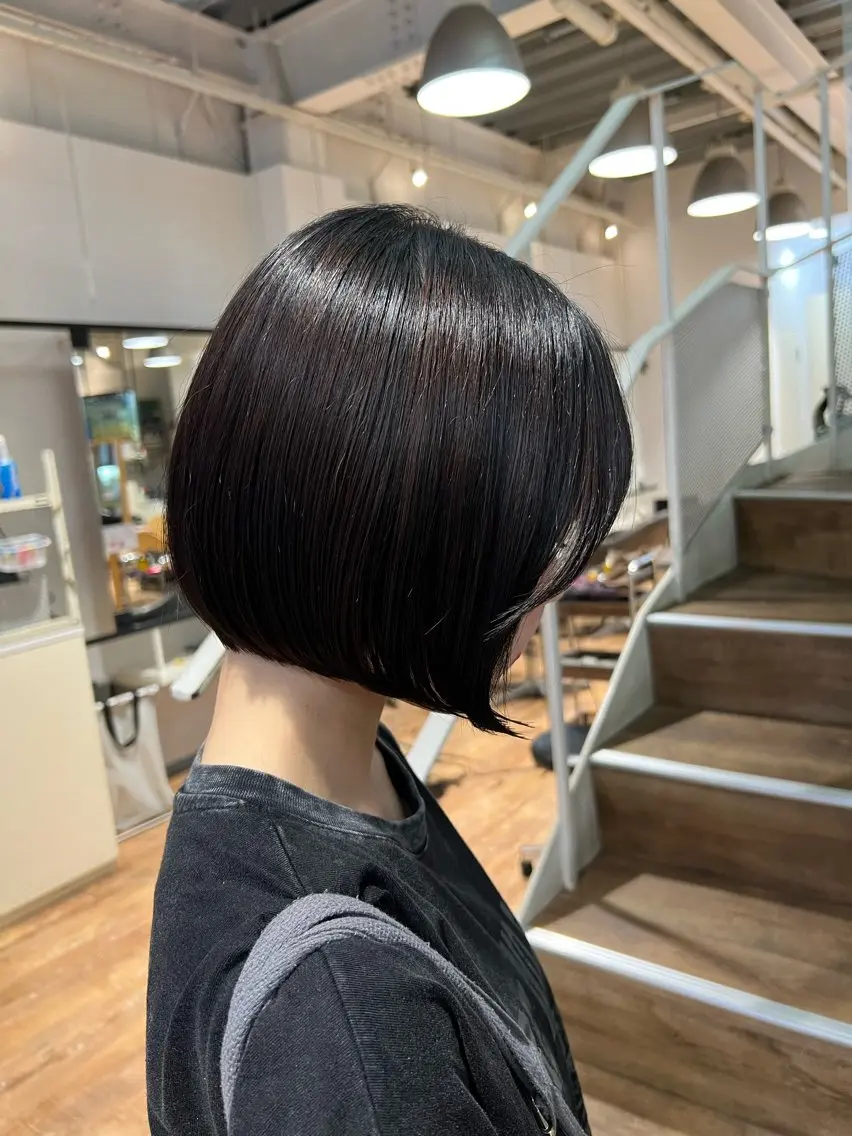ショート ボブ カット ヘアカラー インナーカラー♡ Nanakoのヘアスタイル