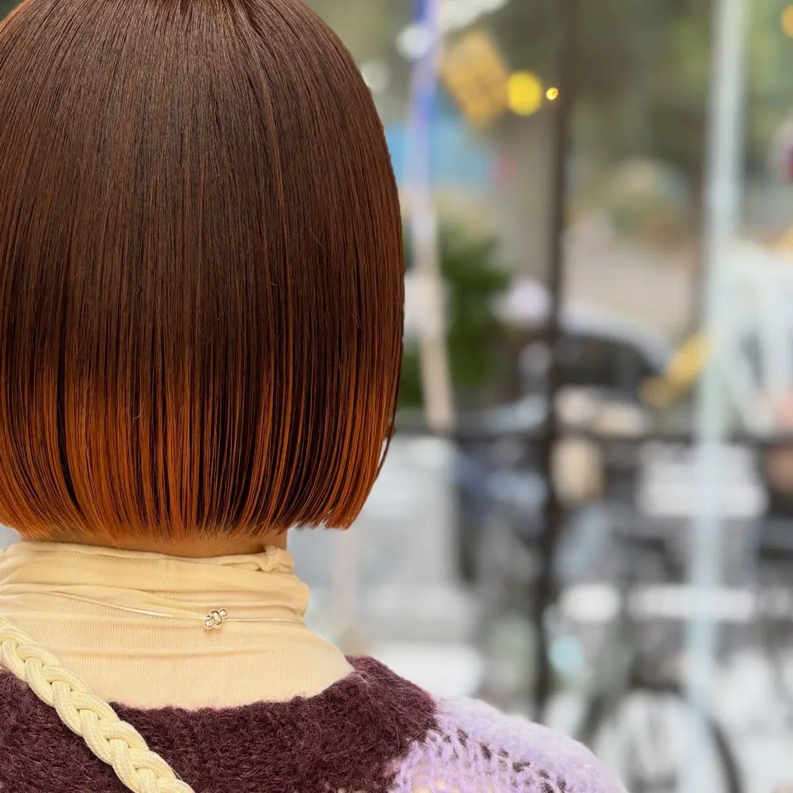 カラー yu- naのヘアスタイル