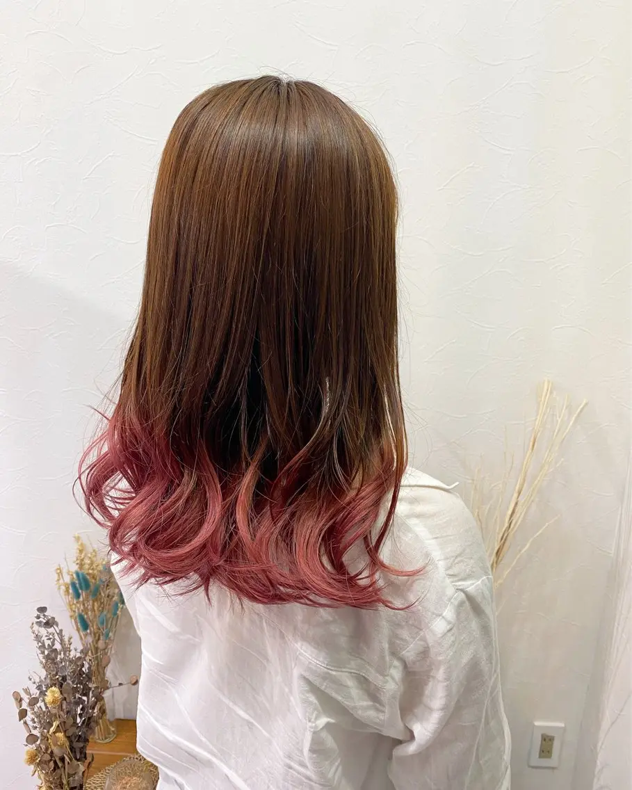 ロング ヘアカラー トリートメント 透明感/グレージュ/ MOMOKO🩵のヘアスタイル