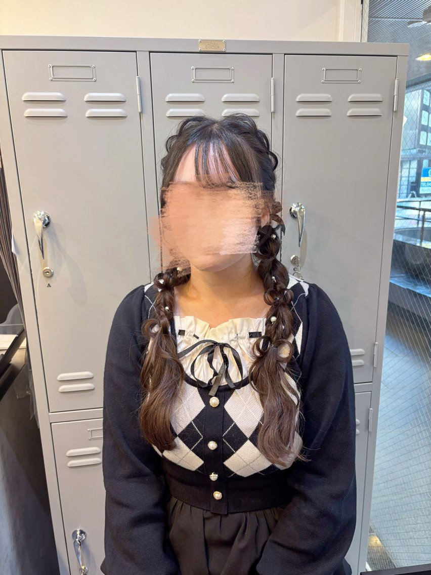 ロング ヘアアレンジ ハッシュカット 髪質改善 レイヤーカット 縮毛矯正 トリートメント ヘアセット 🌙髪質改善カラー Momoka🦋のヘアスタイル