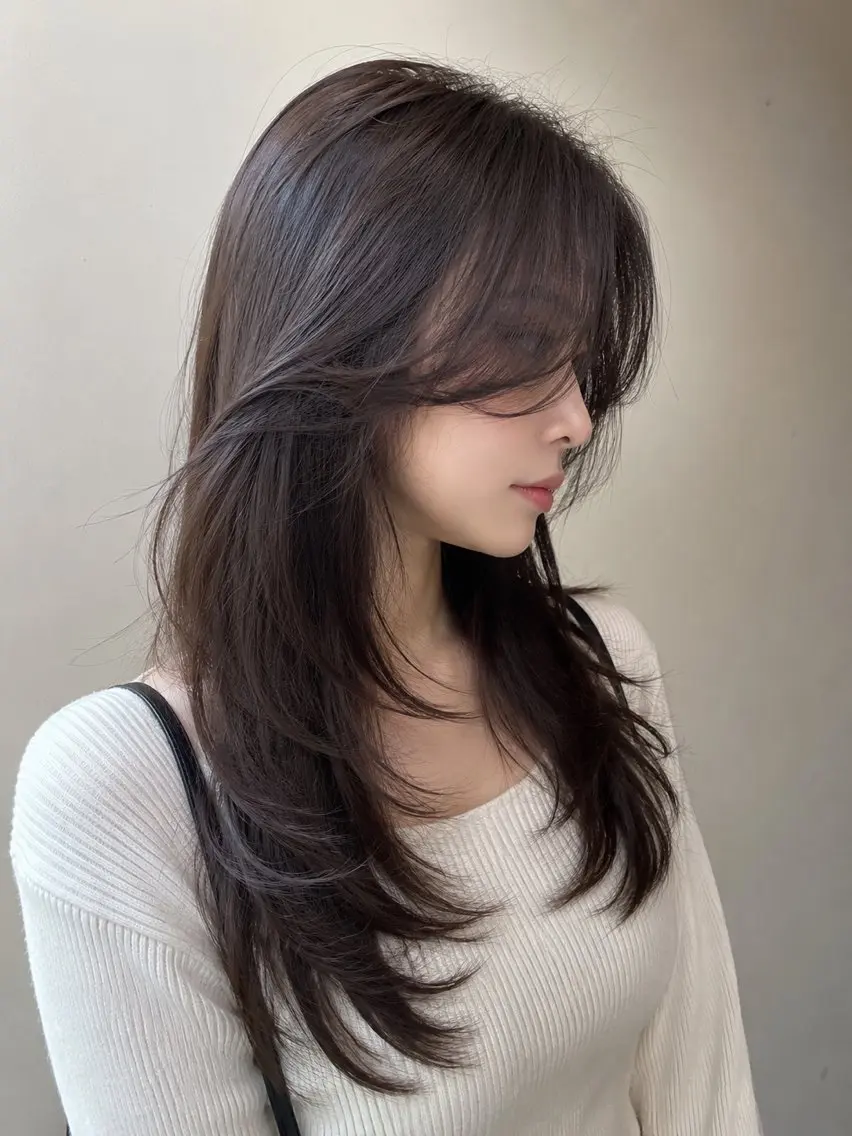 【19時以降限定🙌🏻💎】⟡.トレンド🖤韓国風レイヤーカット💠🫧の写真