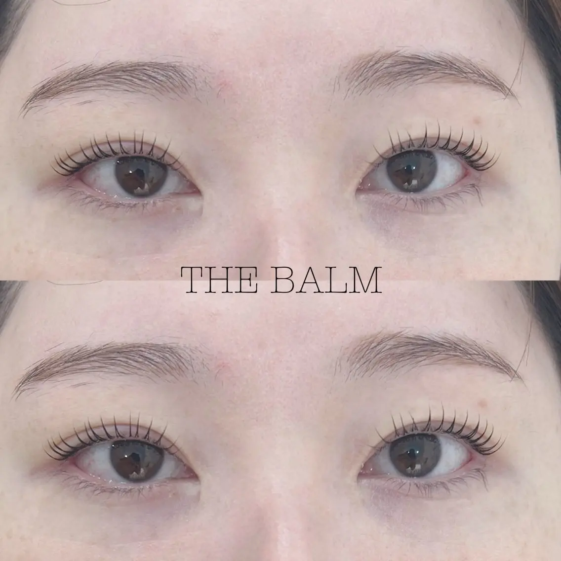 マツエク・マツパ まつげパーマ 一重×まつ毛パーマ マツパ THE BALM three♡稲村の眉毛・アイブロウイメージ