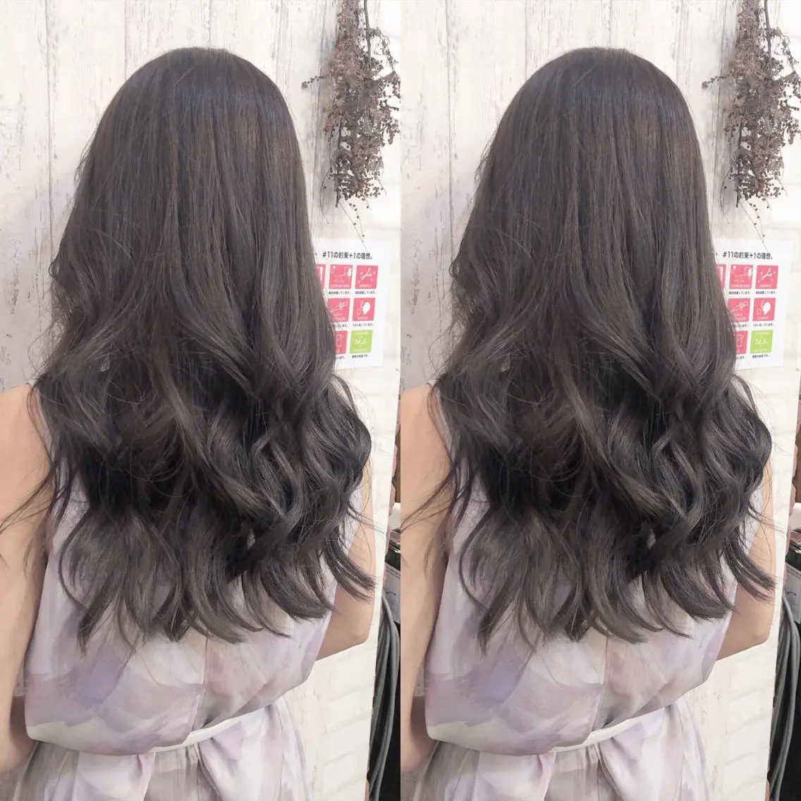 ロング カラー 美魔女 美容師NAOのヘアスタイル