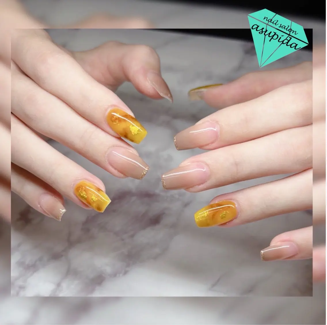 ネイル ハンドネイル nail salon asupidaのネイルデザイン