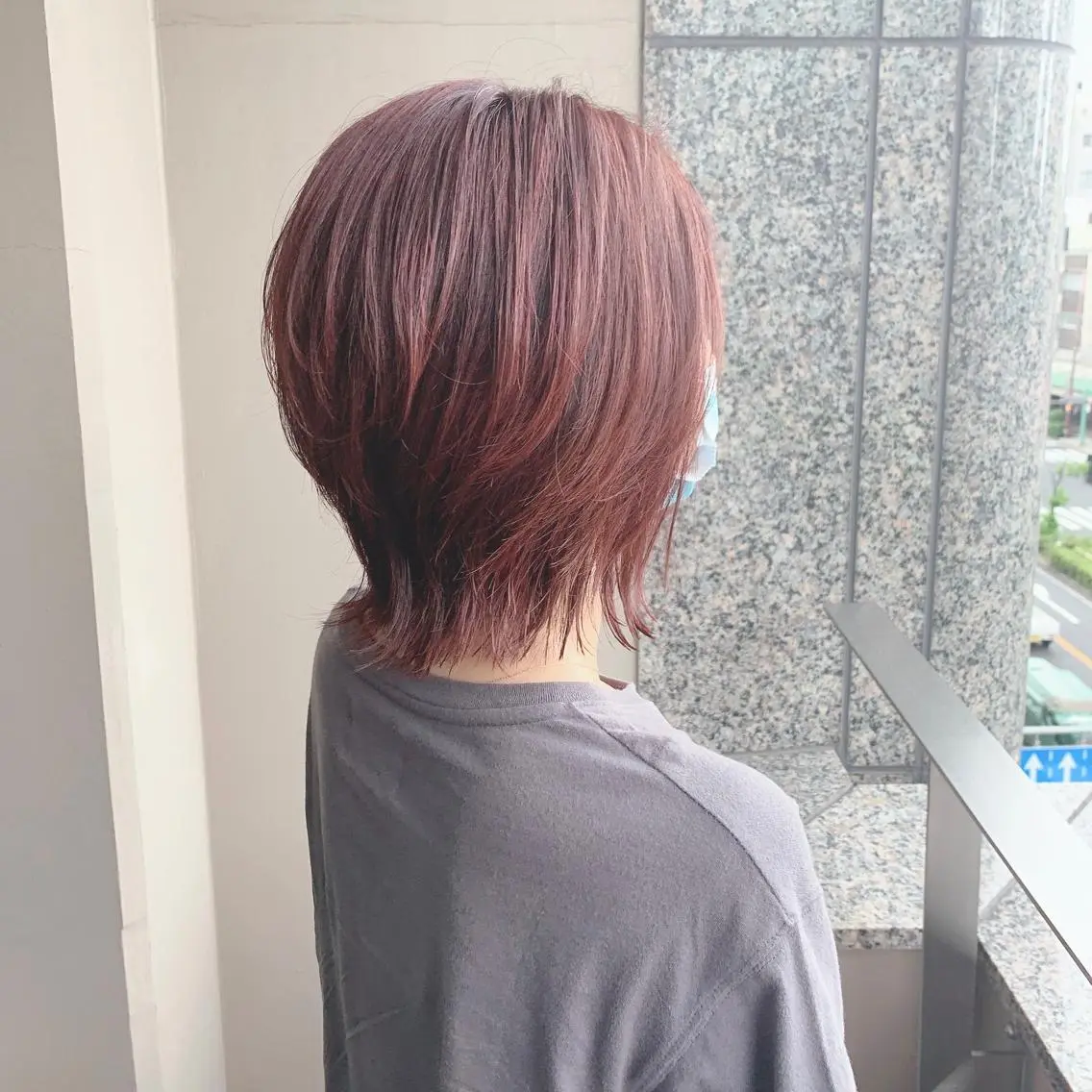 ショート ウルフカット NUMBER_ ユイナのヘアスタイル