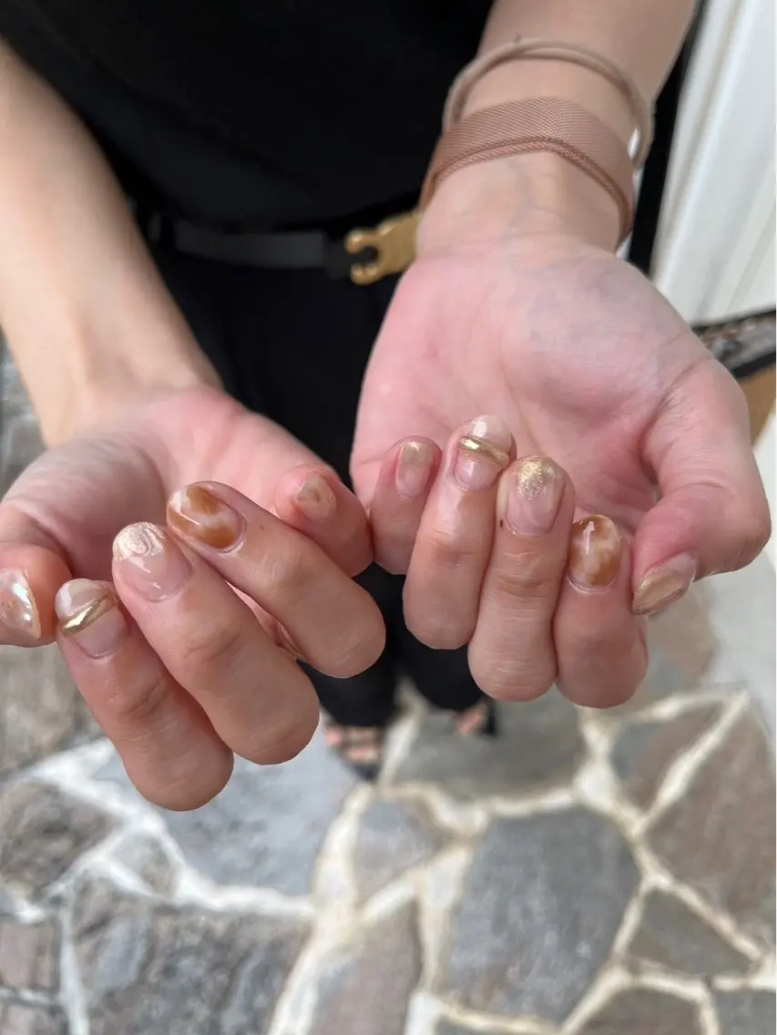 ネイル ニュアンスネイル Salon Improveのネイルデザイン