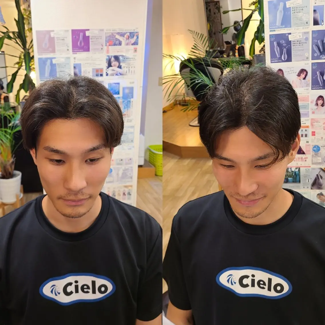メンズ シ マのヘアスタイル