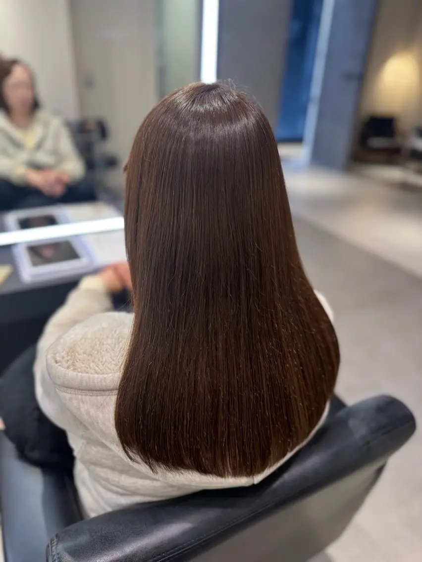 ロング トリートメント KOUYU(ému) 伏見/カラーモデルのヘアスタイル