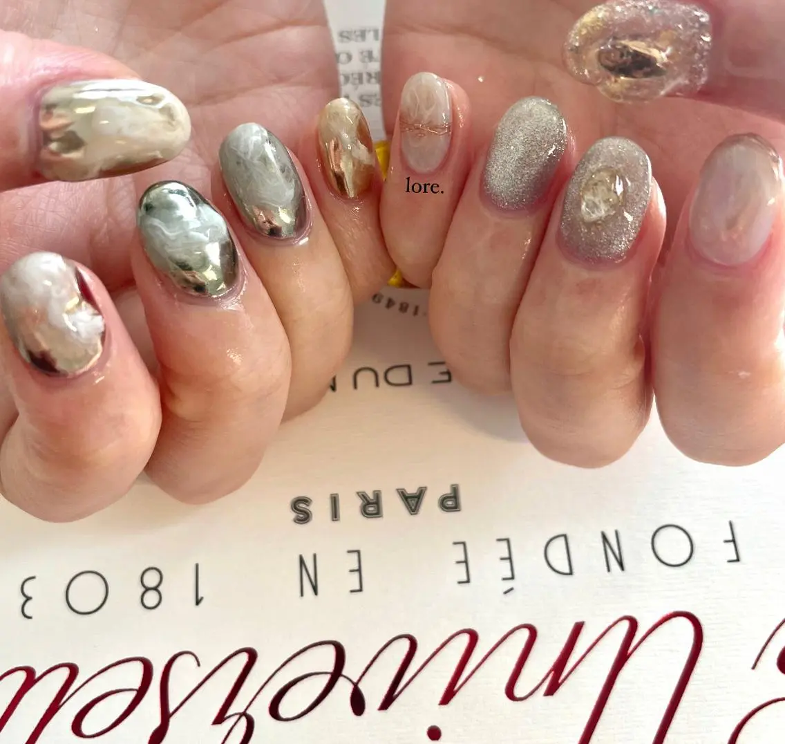 ネイル ハンドネイル lore. nailのネイルデザイン