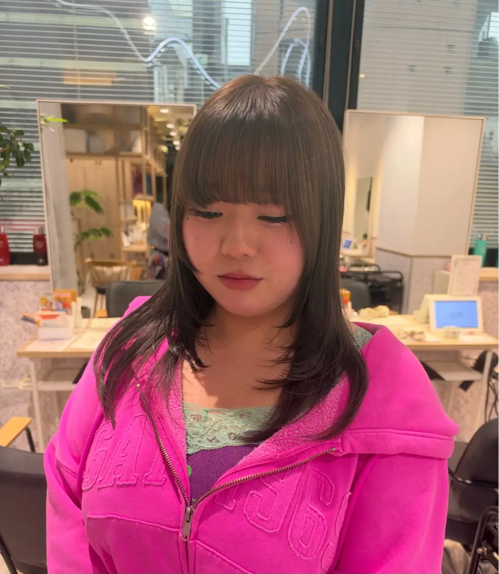 カラー ♡透明感カラー★ ネイル/しの♡のヘアスタイル