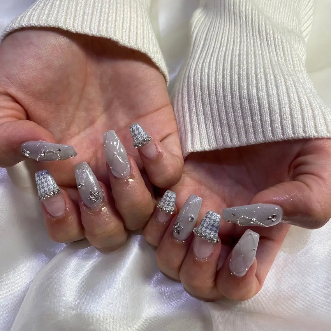 ネイル 持ち込み スカルプネイル ハンドネイル Ashliy大宮♡ アシュリーのネイルデザイン