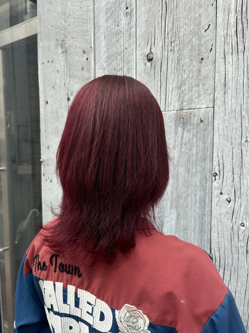 セミロング 【ハイトーン特化】 🦋森山陽向/大宮のヘアスタイル