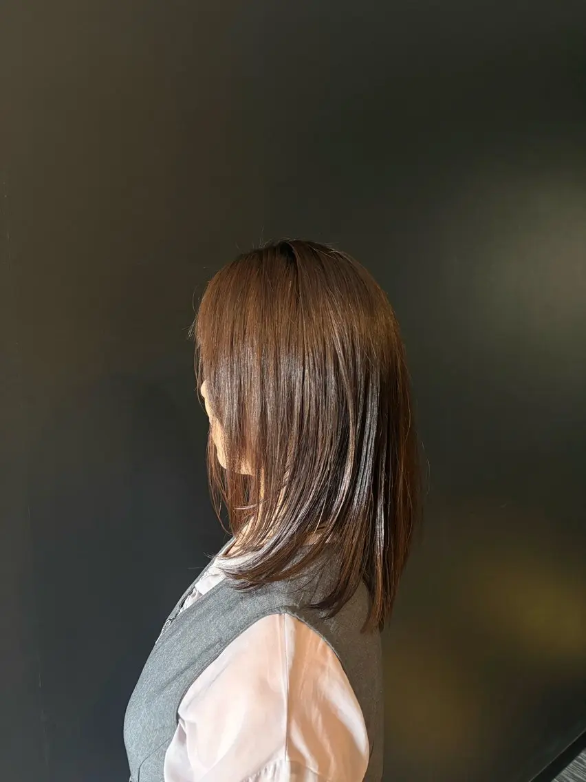 ミディアム トリートメント トリートメント 西村 賢斗のヘアスタイル