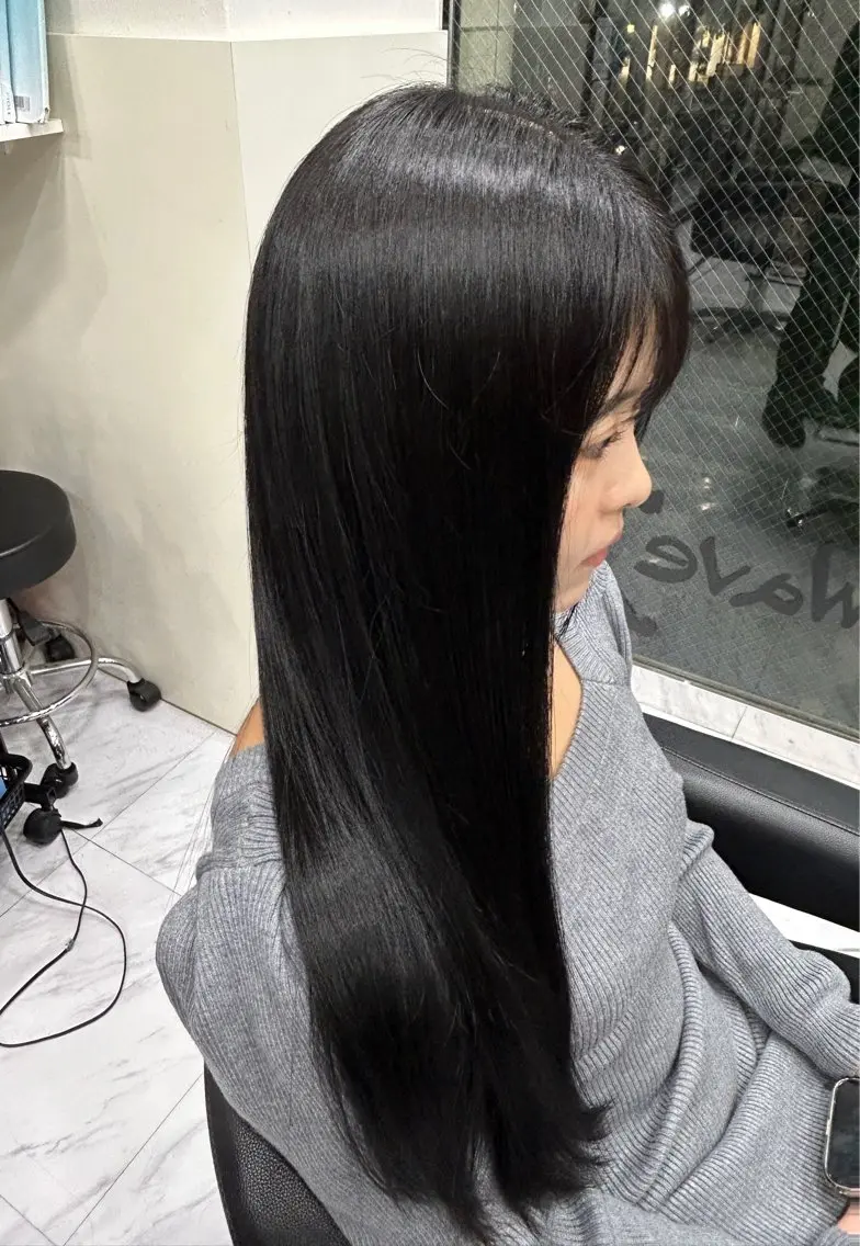 ロング カット ヘアカラー トリートメント 🍊小川実里🍊 /カラーレイヤーのヘアスタイル