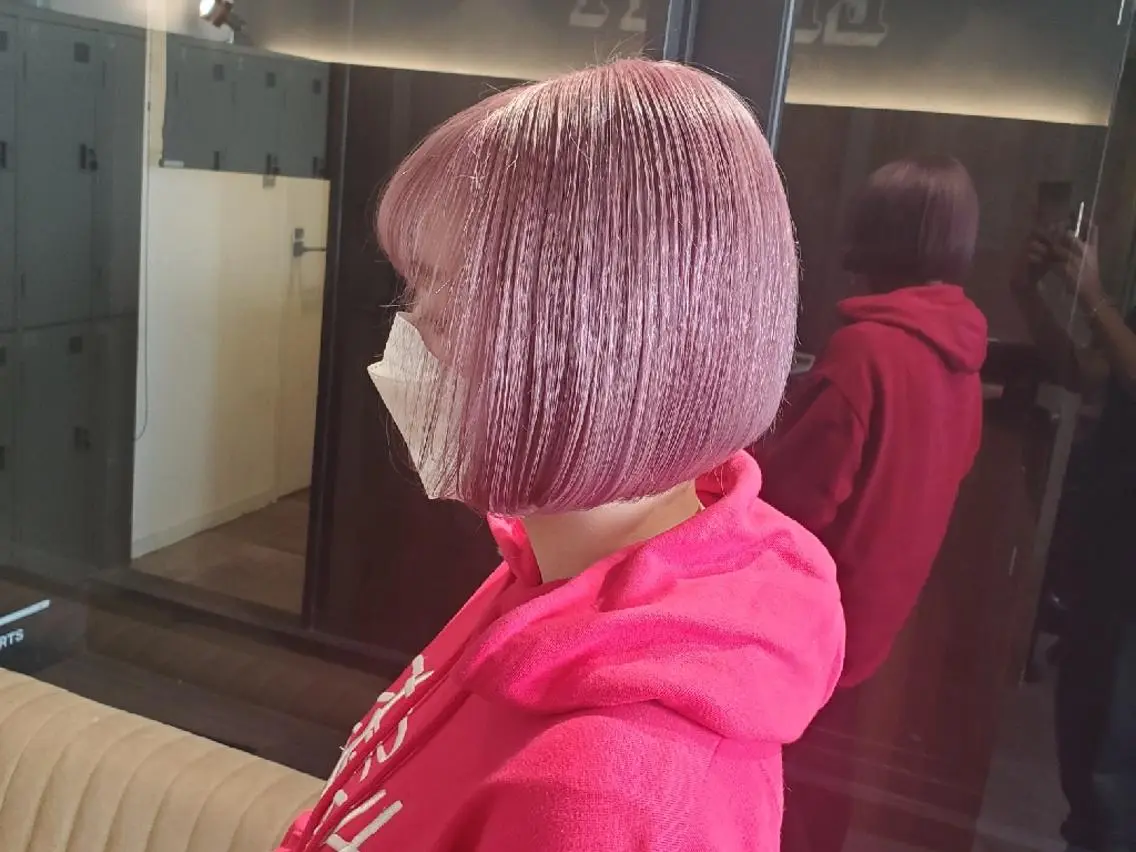 ミディアム カット ヘアカラー トリートメント ✨本日空きあります✨ 遠田コウヘイ🌟のヘアスタイル