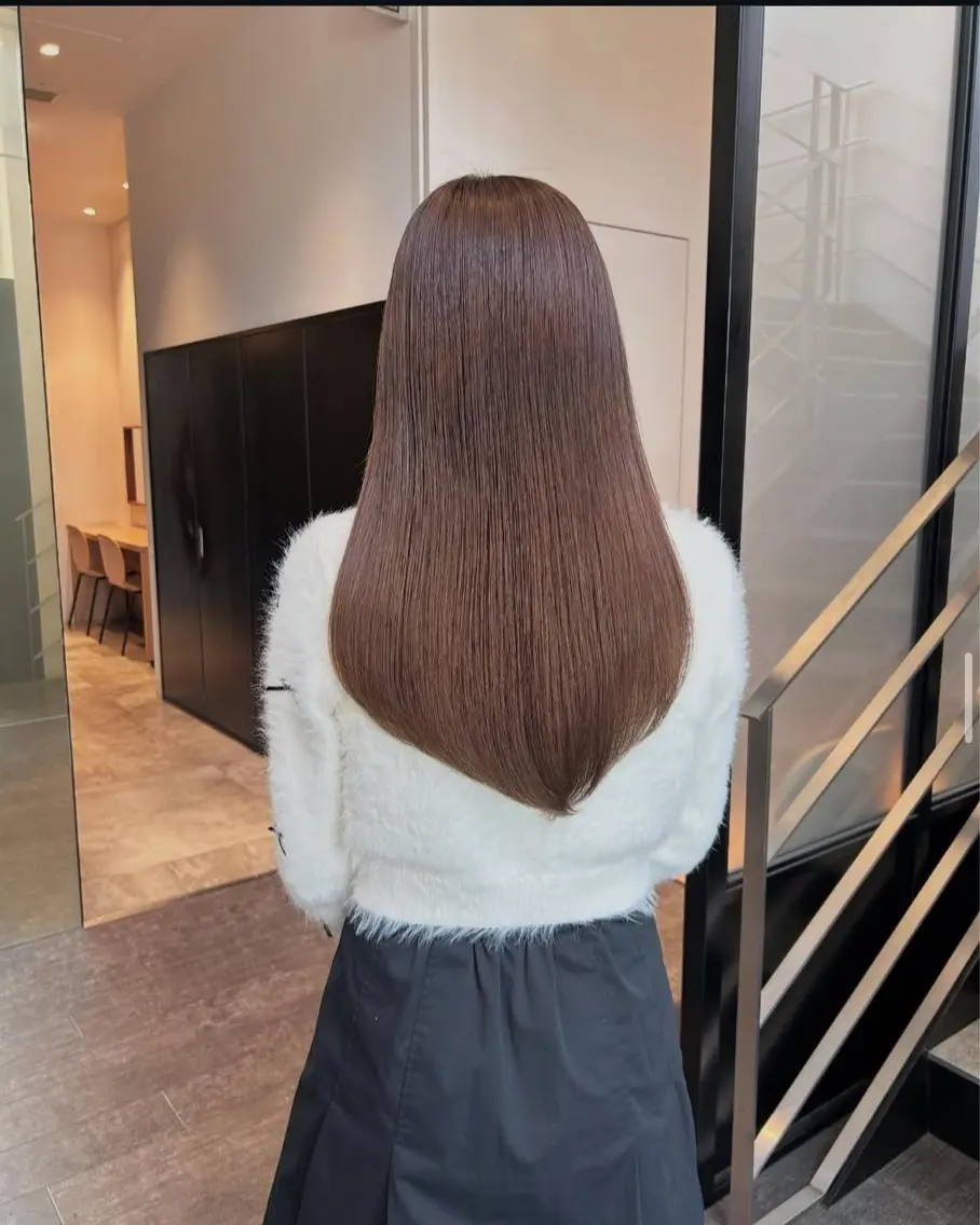 ロング カラー ヘアアレンジ キッズ ベージュカラー ブリーチ ブリーチなしカラー カット ヘアカラー stylist 🌸 kana.のヘアスタイル