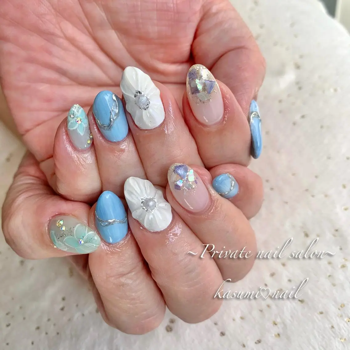ネイル ニュアンスネイル 春ネイル KASUMI♡ Nailのネイルデザイン