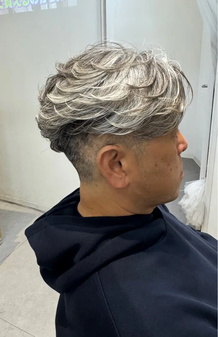 パーマ メンズ メンズパーマ ニュアンスパーマ カット パーマ トリートメント 似合う髪型が 分からない方へのヘアスタイル