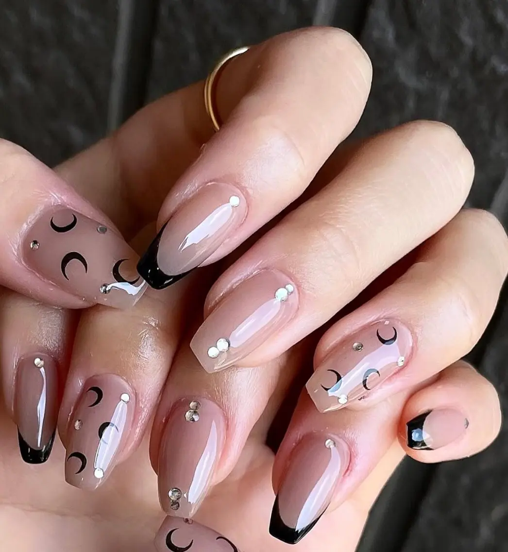 ネイル アートネイル ジェルネイル グラデーション マグネットネイル ニュアンスネイル ハンドネイル Ryu nail studioのネイルデザイン