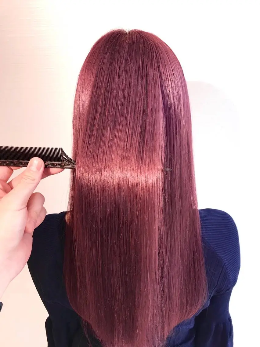 💫髪質改善カラー💫髪質改善楽しめるケミカルカラー+oggiotto8stepの写真