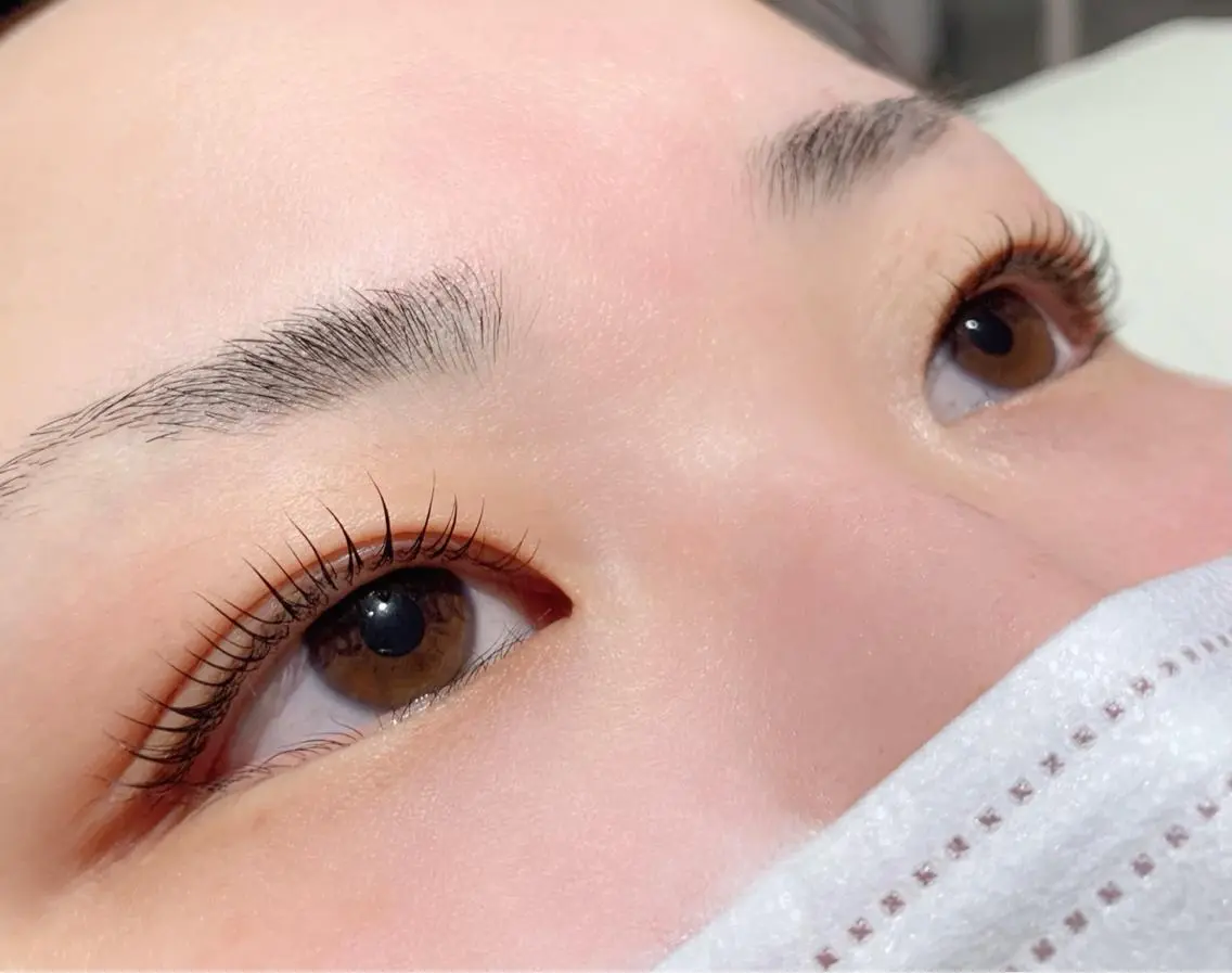 上まつ毛パーマ + 下まつ毛パーマ🫶🏻の写真
