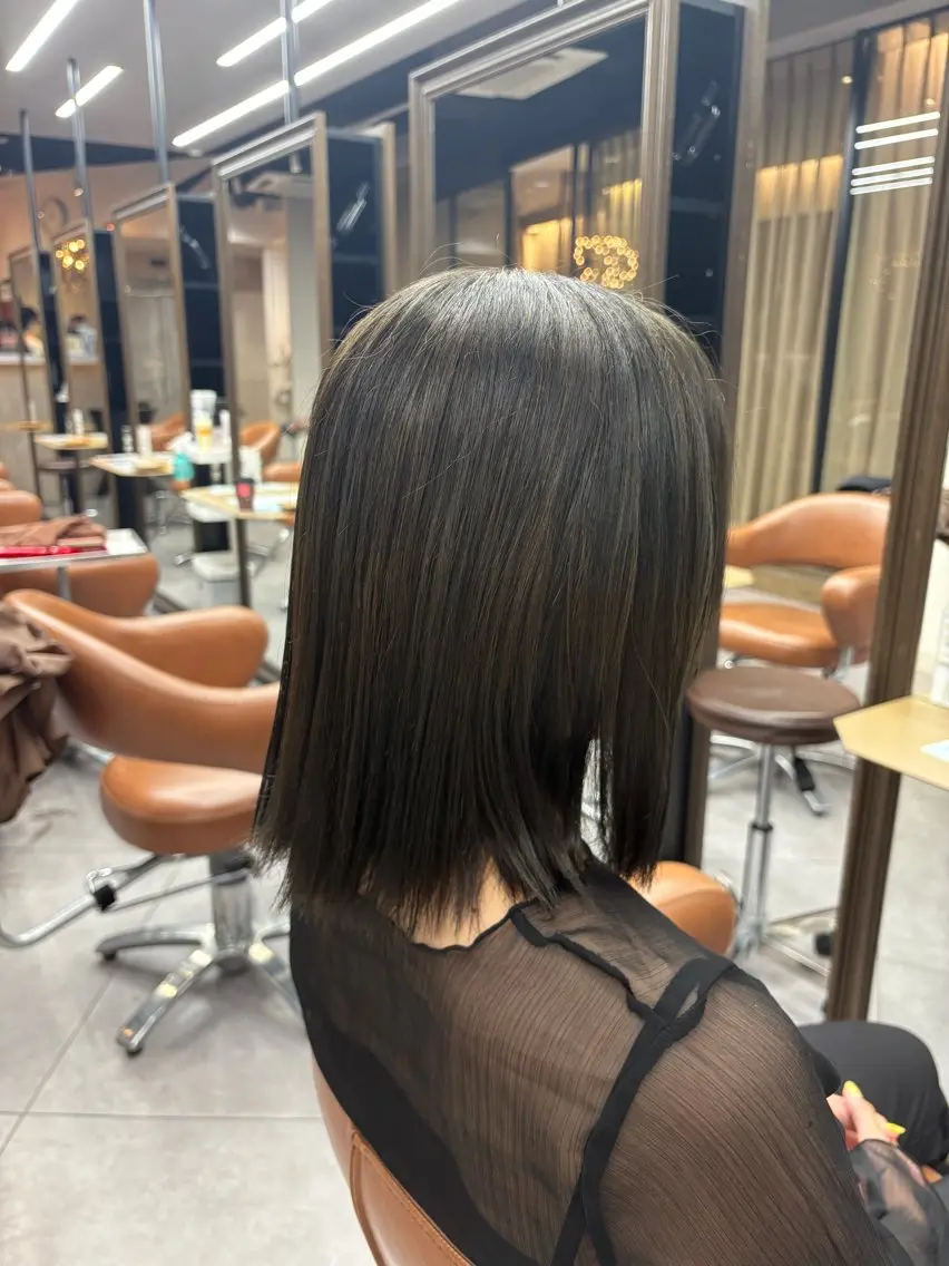 ショート カラー 鳥ちゃん🐥/中性系 /西中島/新大阪のヘアスタイル