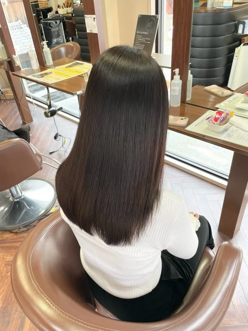 【🫧超高濃度水素ケア】カット+カラー+トリートメントの写真